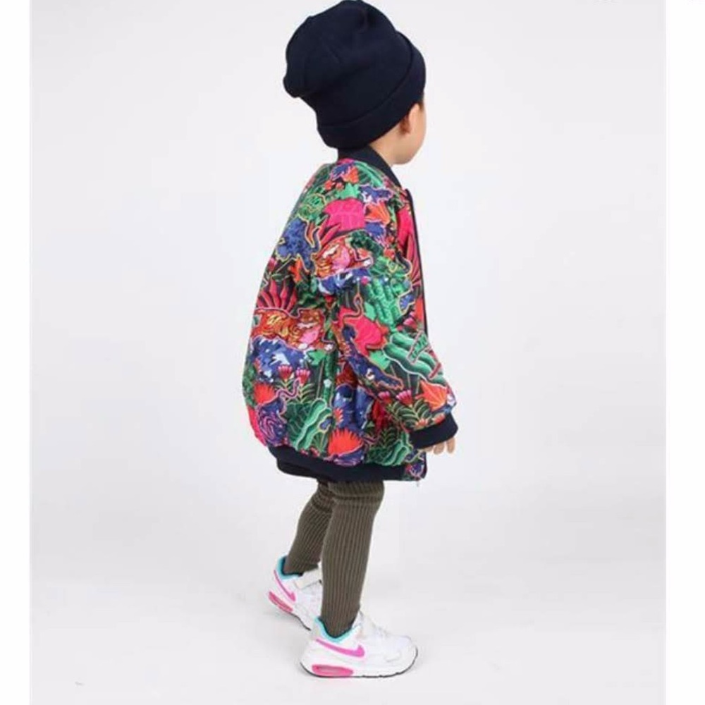 🦁Lion & Tiger Reversible Jungle Kenzo Jacket🐯